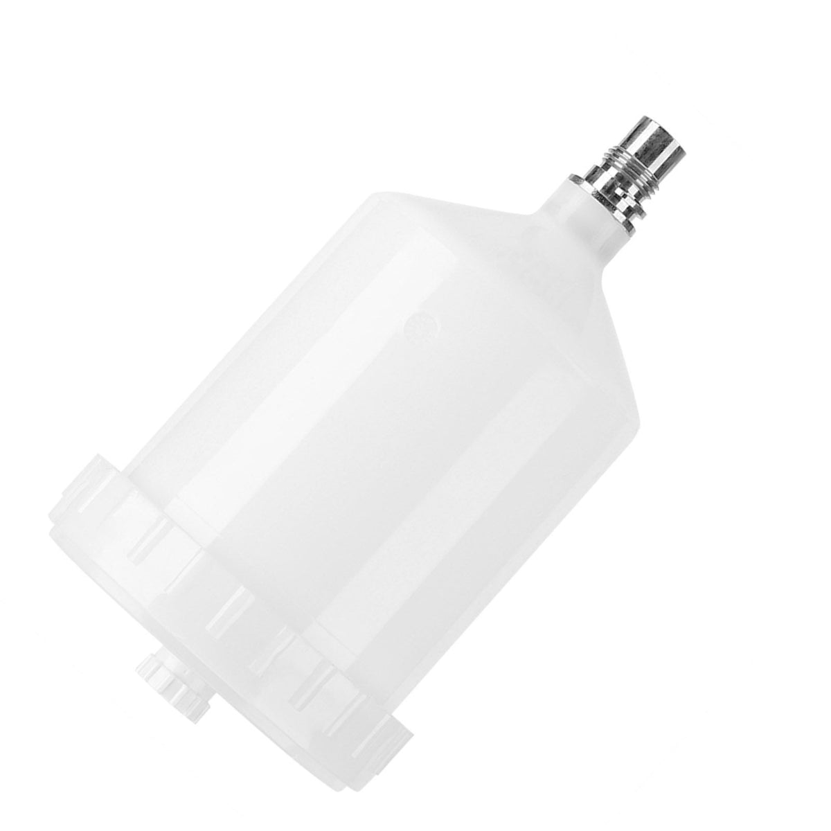 Plastic Cup Air Gravity Paint Pot Thread Connector for Spray Gun Tool 600ml Capacity