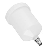 Plastic Cup Air Gravity Paint Pot Thread Connector for Spray Gun Tool 600ml Capacity