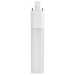 6W 2‑Pin LED Compact Lamp Horizontal Recessed Tube Light Bulb Lighting Fixtures G23 Cool White