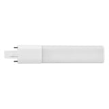 6W 2-Pin LED Compact Lamp Horizontal Recessed Tube Light Bulb Lighting Fixtures G23 Warm White