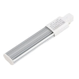 6W 2-Pin LED Compact Lamp Horizontal Recessed Tube Light Bulb Lighting Fixtures GX23 Cool White - Rear View