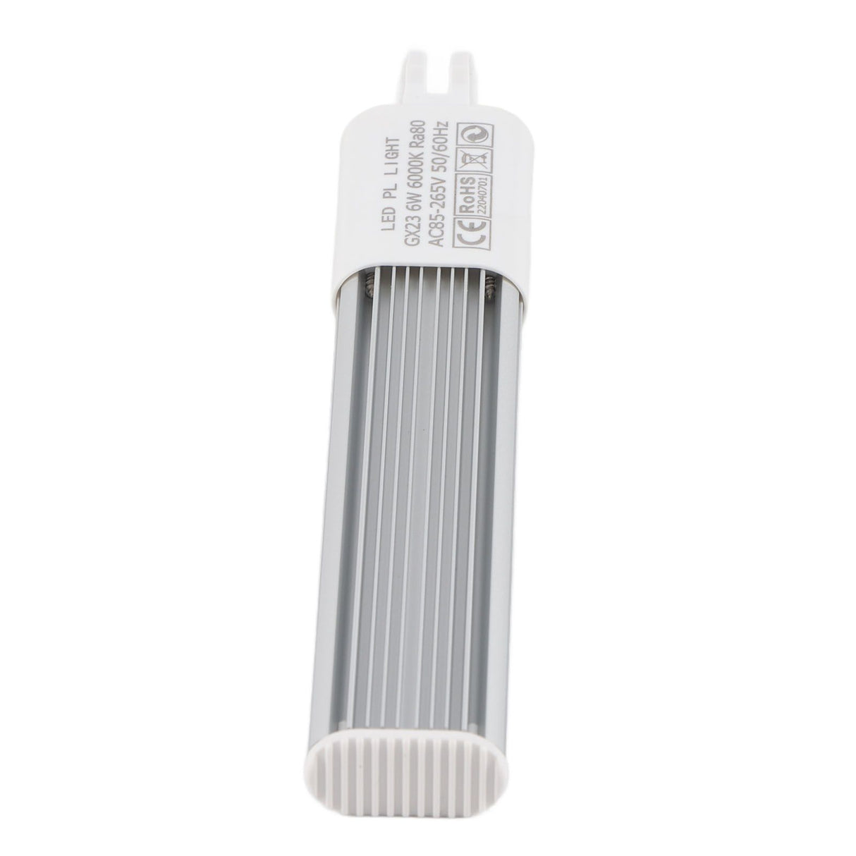 6W 2-Pin LED Compact Lamp Horizontal Recessed Tube Light Bulb Lighting Fixtures GX23 Cool White
