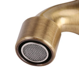 Antique Style Brass Washing Machine Faucet Wall Mount Laundry Cold Water Tap Bathroom Use