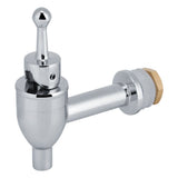 Copper Faucet Tap Wine Beer Barrel Beverage Drink Dispenser Replacement Spigot Chrome(1.2 cm)