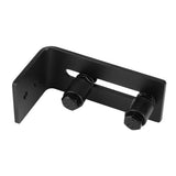 Carbon Steel Adjustable Wall Mount Sliding Barn Door Bottom Floor Guide Hardware - 45-Degree Angle