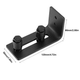 Carbon Steel Adjustable Wall Mount Sliding Barn Door Bottom Floor Guide Hardware - Extra Image