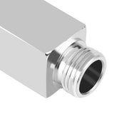 Stainless Steel Wall Mounted Shower Extension Arm Stretching Rain Showering Head - Extra Image