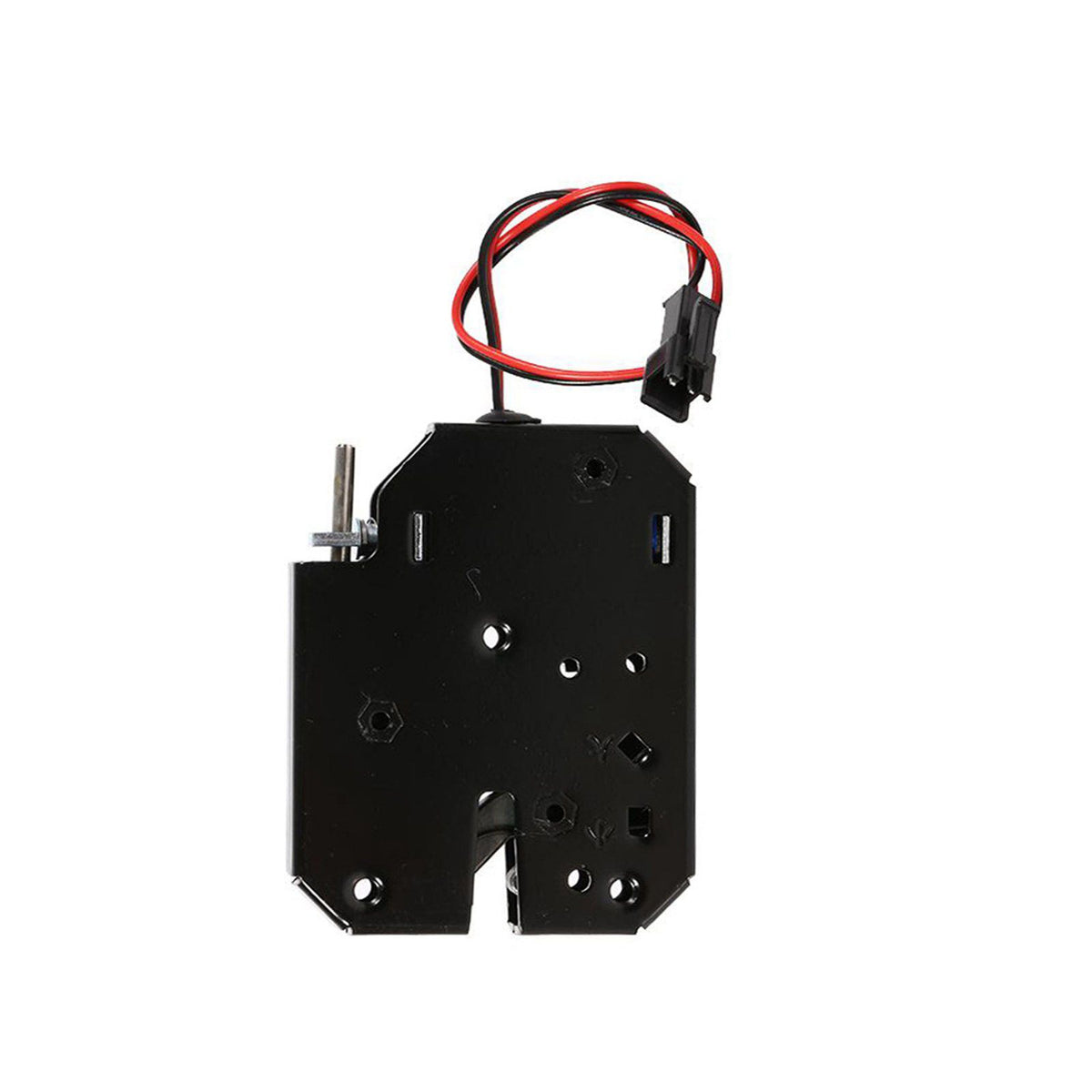 DC 12V 2A Electromagnetic Electric Control Cabinet Drawer Lockers Lock Latch Carbon Steel Black