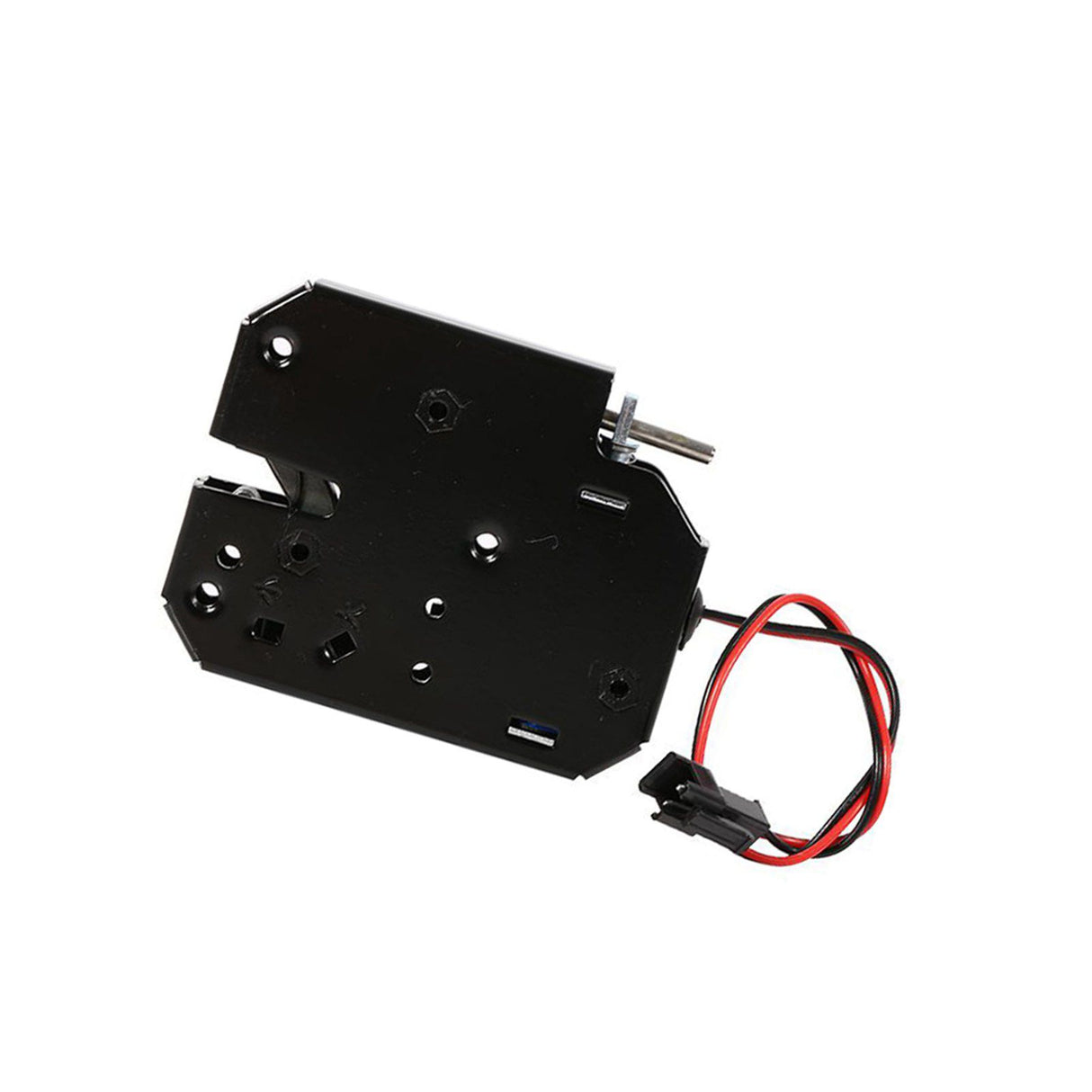 DC 12V 2A Electromagnetic Electric Control Cabinet Drawer Lockers Lock Latch Carbon Steel Black