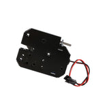 DC 12V 2A Electromagnetic Electric Control Cabinet Drawer Lockers Lock Latch Carbon Steel Black
