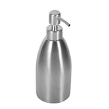 500ml Stainless Steel Soap Dispenser Kitchen Sink Faucet Bathroom Shampoo Box Soap Container - Side View