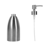 500ml Stainless Steel Soap Dispenser Kitchen Sink Faucet Bathroom Shampoo Box Soap Container - Top-Down View