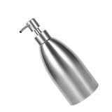 500ml Stainless Steel Soap Dispenser Kitchen Sink Faucet Bathroom Shampoo Box Soap Container - Close-Up Angle
