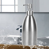 500ml Stainless Steel Soap Dispenser Kitchen Sink Faucet Bathroom Shampoo Box Soap Container - Extra Image
