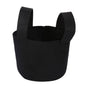 Black Plants Growing Bag Vegetable Flower Aeration Planting Pot Container (1 Gallon 14 x 18cm)