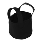 Black Plants Growing Bag Vegetable Flower Aeration Planting Pot Container (1 Gallon 14 x 18cm)
