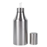 Practical Stainless Steel Oil Pot Can Drizzling Vinegar Dispenser Kitchen Supplies(1000ml)