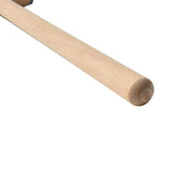 Two Sides Wood Meat Hammer Mallet Pounder for Tenderizing Steak Beef Practical Kitchen Tool - Side View