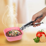 Multifunctional Scald Heat Proof Plate Bowl Dishes Kitchen Helper Clamp Microwave Oven Clip