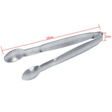 Stainless Steel Ice Cookie Sugar Tongs Kitchen Party Buffet Serving Clip Salad Bread Clamp - Extra Image