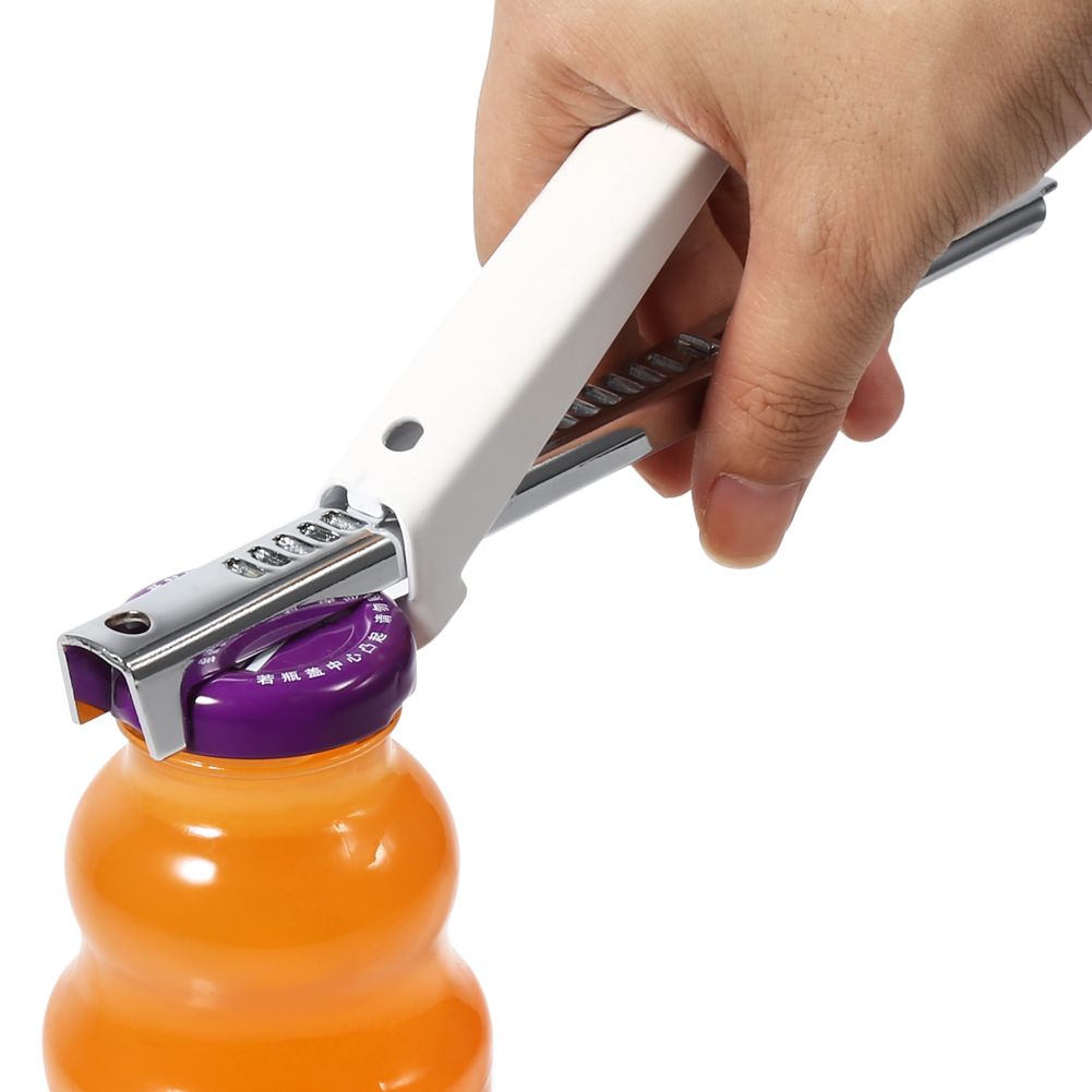 Practical Stainless Steel Adjustable Professional Can Bottle Jar Lid Opener Manual Kitchen Tool