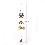 Metal Butterfly Decor Windchime Church Bells Wind Chimes Door Window Hanging Decoration - Extra Image
