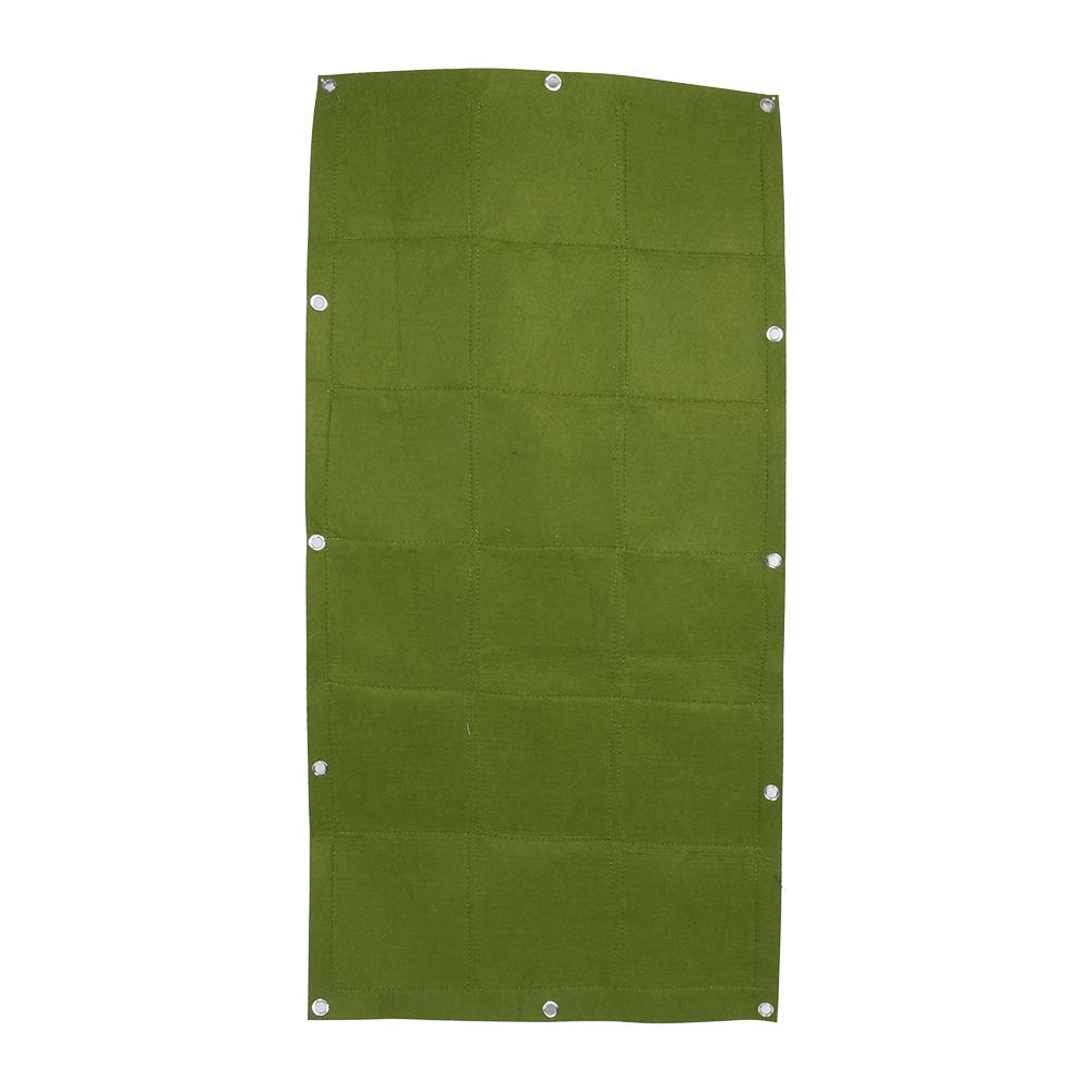 Planting Bag Garden Balcony Wall Vertical Flower Plants Hanging Planter (18 Pockets)