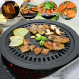 BBQ Grill Rack Barbeque Kitchen Barbecue Pan Indoor Outdoor Nonstick Roasting Trays Tool - Extra Image