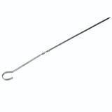 10PCS BBQ Barbecue Grilling Cooking Long Stainless Steel Kabob Kebab Flat Skewers Needle New