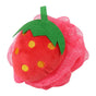 Colorful Fruit Shape Mesh Brush Shower Ball Exfoliating Body Cleansing Scrub Sponge #Strawberry