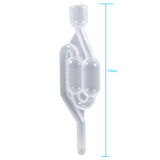 Plastic One Way Exhaust Check Valve Water Sealed Valves for Home Brew Wine Fermentation