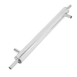 Cooler Distiller Condenser Stainless Steel External Cooling Pipe Tube for Home Brewery - Top-Down View