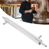 Cooler Distiller Condenser Stainless Steel External Cooling Pipe Tube for Home Brewery - Rear View