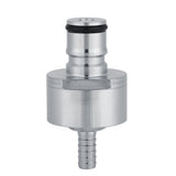 Homebrew Stainless Carbonation Cap Carbonator with Liquid Ball Lock Disconnect 1/4