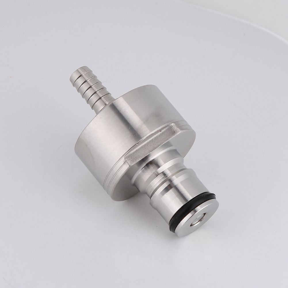 Homebrew Stainless Carbonation Cap Carbonator with Liquid Ball Lock Disconnect 1/4" Barb Hot