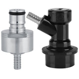 Homebrew Stainless Carbonation Cap Carbonator with Liquid Ball Lock Disconnect 1/4