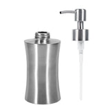 304 Stainless Steel Bathroom Shower Pump Lotion Dispenser Liquid Bottle (400ml)