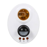 E27 110-250V Human Body Induction Automatic IR Infrared Sensor Light Socket Base Lamp Holder