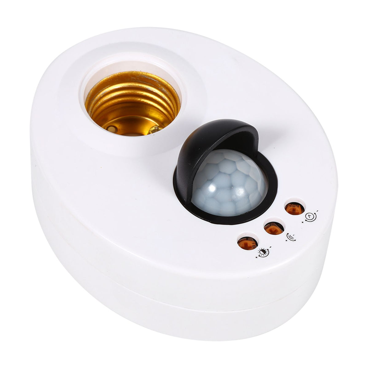 E27 110-250V Human Body Induction Automatic IR Infrared Sensor Light Socket Base Lamp Holder