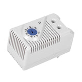 1Pc 0-60℃ Adjustable Electric Mechanical Thermostat Temperature Controller Switch (Blue Button)
