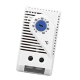 1Pc 0-60℃ Adjustable Electric Mechanical Thermostat Temperature Controller Switch (Blue Button) - Extra Image