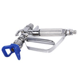 New Stainless Steel High Pressure Airless Paint Spray Gun Car Body Coating Sprayer Machine - Side View
