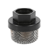 1pc Inlet Suction Strainer Mesh Filter Metal Suction Pipe for 390 395 495 Sprayer - 45-Degree Angle