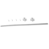 1Pc 40cm Long Door Loop With Triangle Ends For Exposed Mortise Mounting Protect Wire Cable - Close-Up Angle