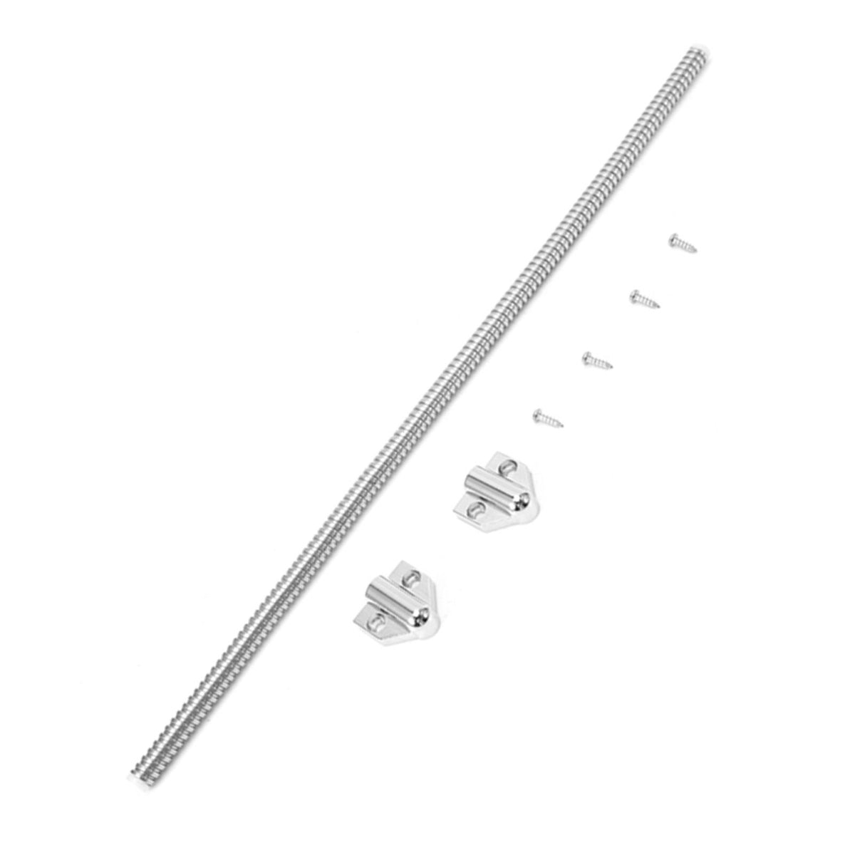 1Pc 40cm Long Door Loop With Triangle Ends For Exposed Mortise Mounting Protect Wire Cable