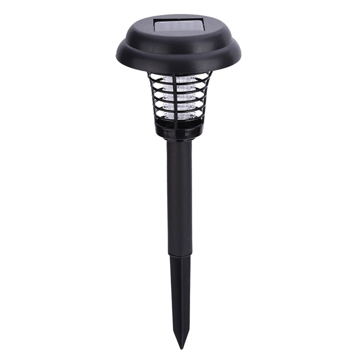 Solar Power Insect Trap Electronic Mosquito Bugs Killer LED Light Outdoor Garden Lawn Lamp