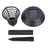 Solar Power Insect Trap Electronic Mosquito Bugs Killer LED Light Outdoor Garden Lawn Lamp