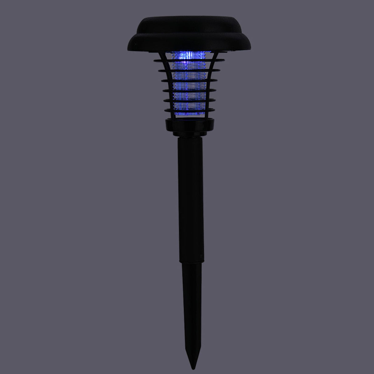 Solar Power Insect Trap Electronic Mosquito Bugs Killer LED Light Outdoor Garden Lawn Lamp