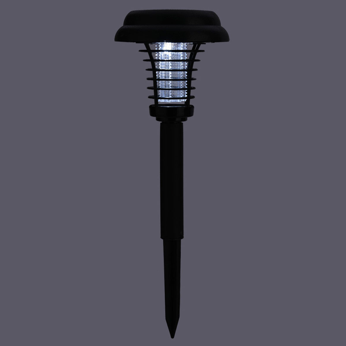 Solar Power Insect Trap Electronic Mosquito Bugs Killer LED Light Outdoor Garden Lawn Lamp