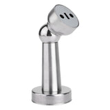 New Heavy Duty Stainless Steel Strong Magnetic Door Stopper Powerful Bedroom Doorstop - Top-Down View